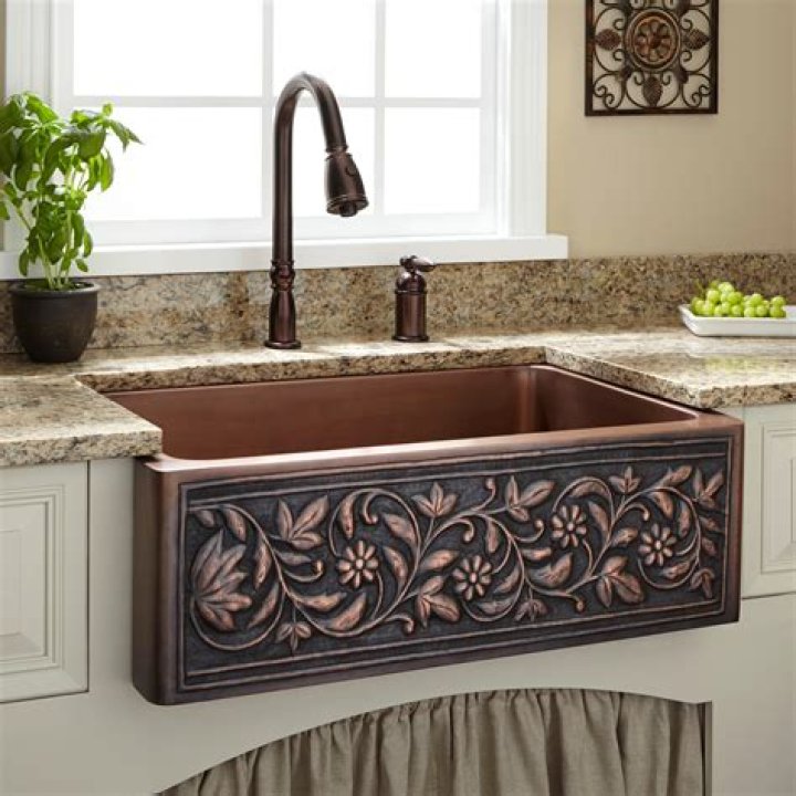 Are copper kitchen sinks durable?