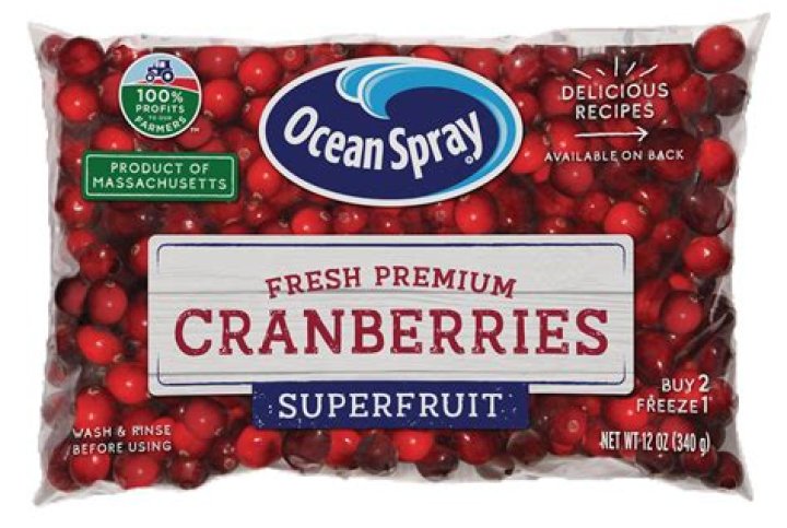 Are fresh cranberries high in sugar?