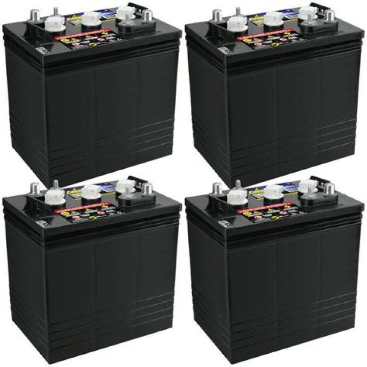 Are golf cart batteries 6 or 12 volt?