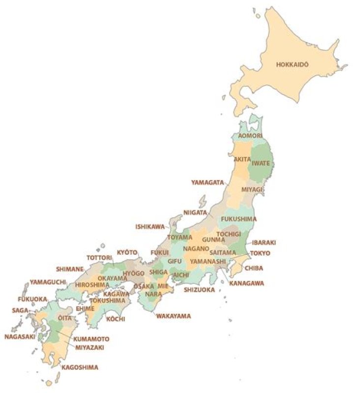 Are Japanese prefectures like states?