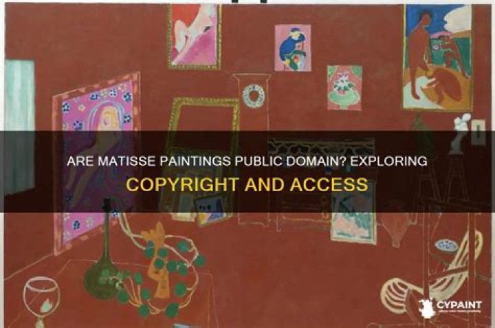 Are Matisse paintings in the public domain?