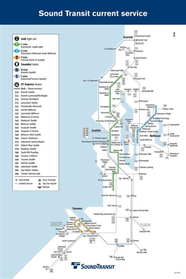 Are there restrooms on the Sounder train?