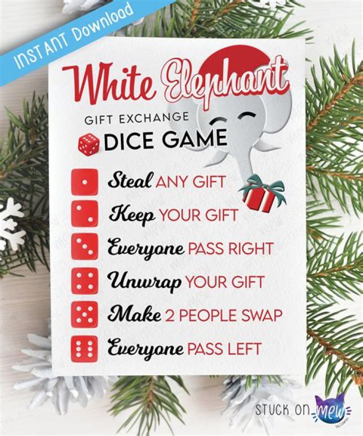 Are white elephant gifts anonymous?