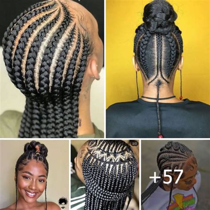 At what length can hair be braided?