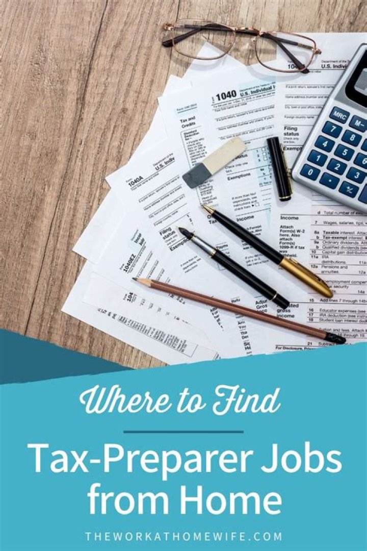 Can a tax preparer work from home?