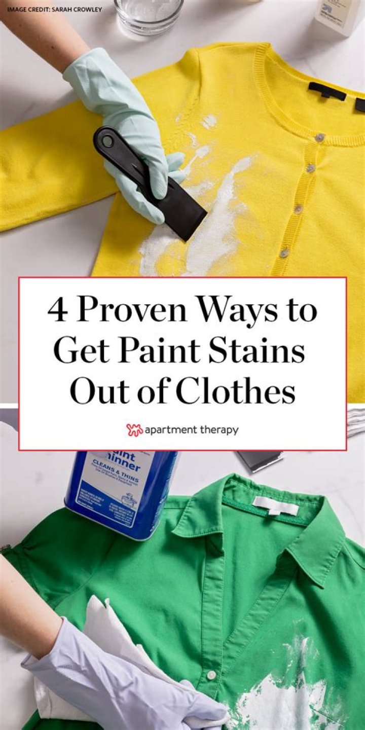Can fabric paint be removed from clothing?
