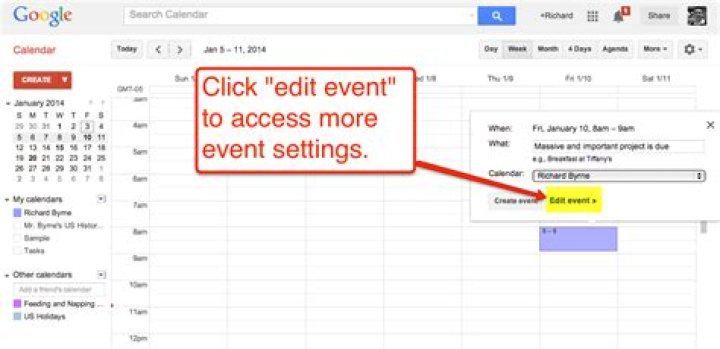Can Google Calendar send text reminders to guests?