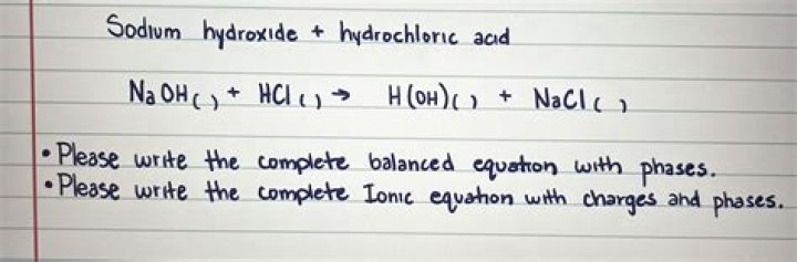Can HCl be neutralized by sodium hydroxide?