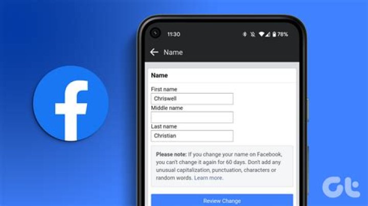 Can I hide my last name on Facebook?