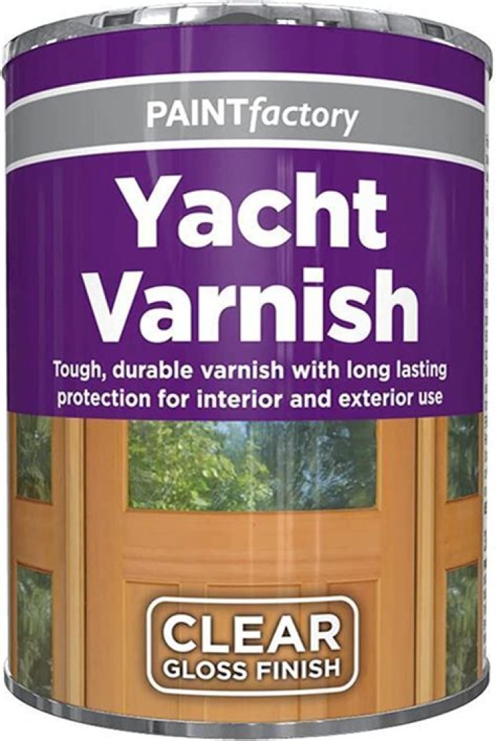 Can I paint over yacht varnish?