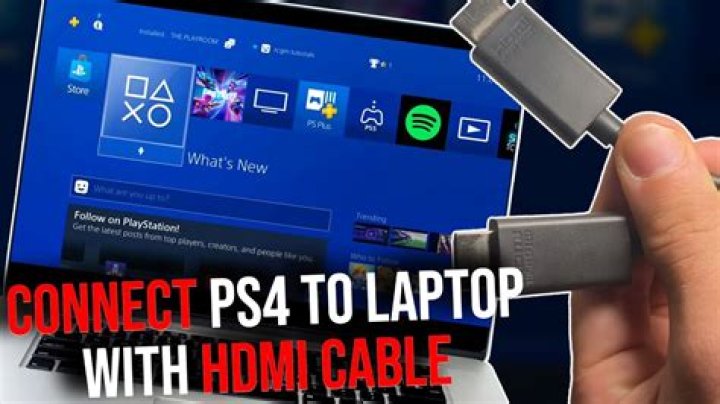 Can I plug my ps4 into a monitor?