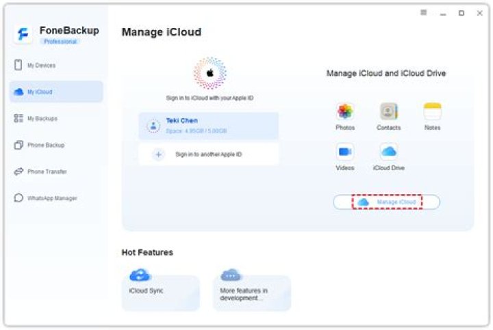 Can I use iCloud to backup my computer?
