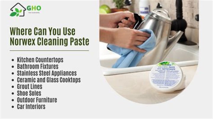 Can I use Norwex cleaning paste on stainless steel?