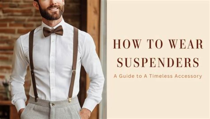 Can I use suspenders as shirt stays?