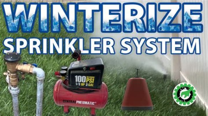 Can I winterize my own sprinkler system?