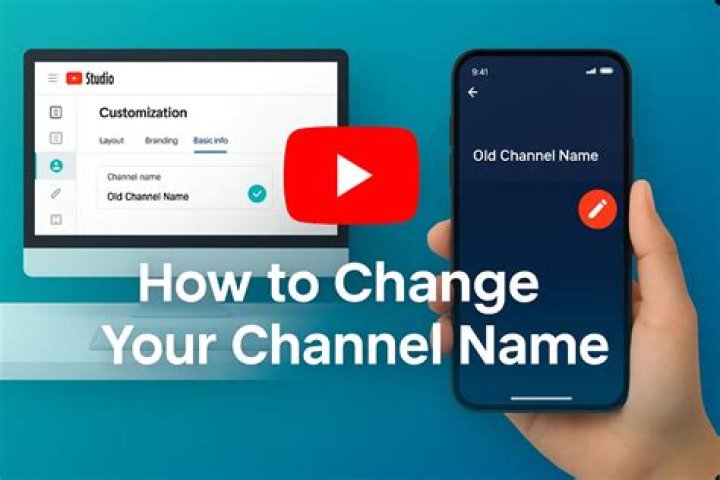 Can we change your YouTube name?