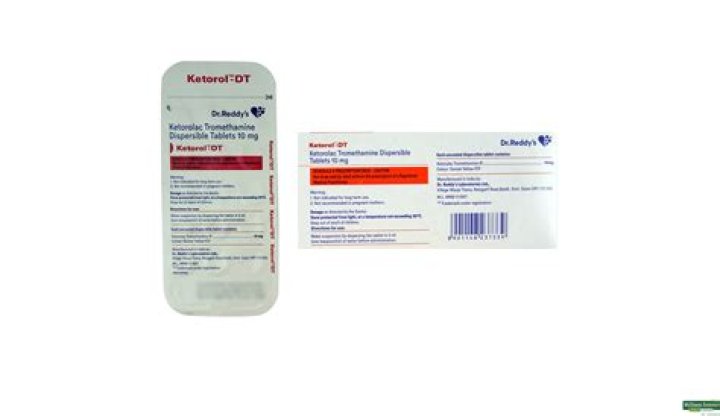 Can we take Ketorol DT empty stomach?