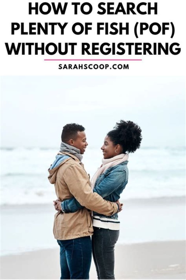 Can you browse plenty of fish without signing up?