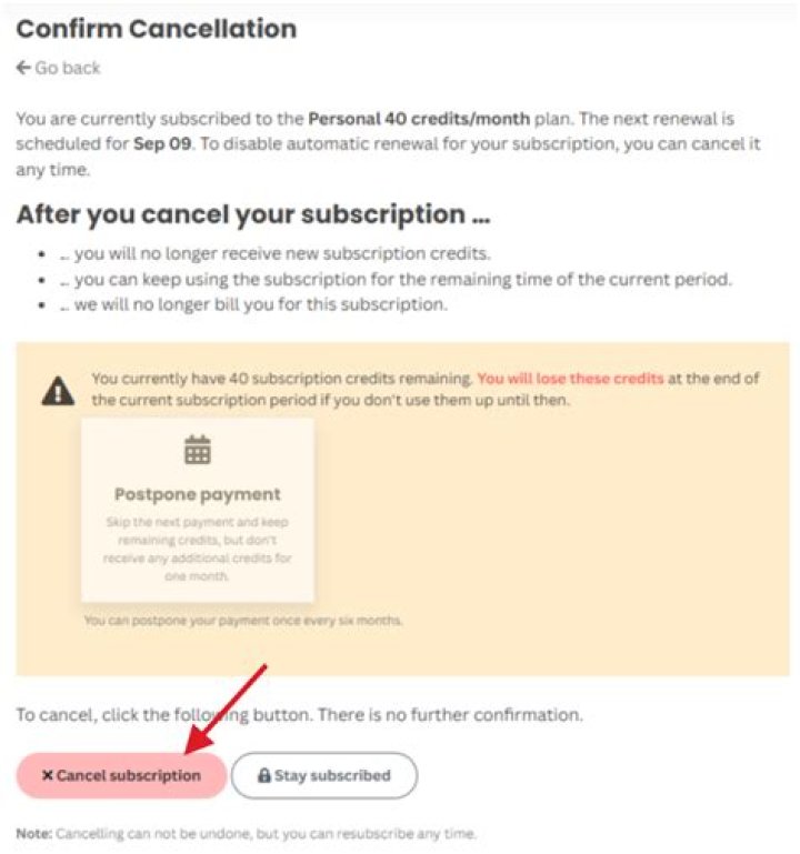 Can you cancel a subscription at any time?