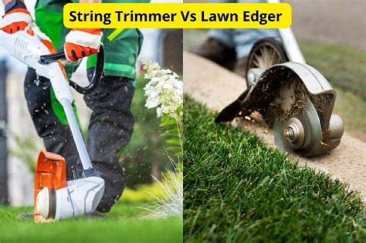 Can you dig a trench with an edger?