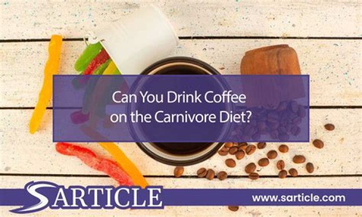 Can you drink coffee on the soup diet?
