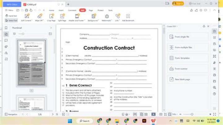 Can you edit a PDF sent to you?
