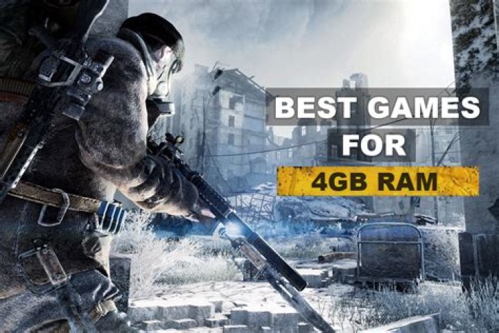 Can you game with 4gb of RAM?