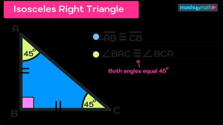 Can you have a right isosceles triangle?
