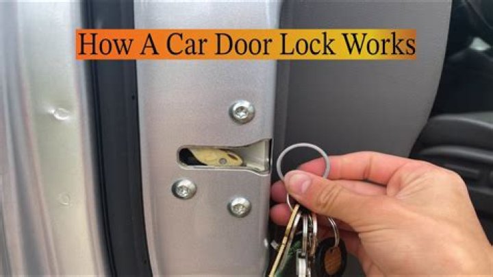 Can you lock pick a car door?