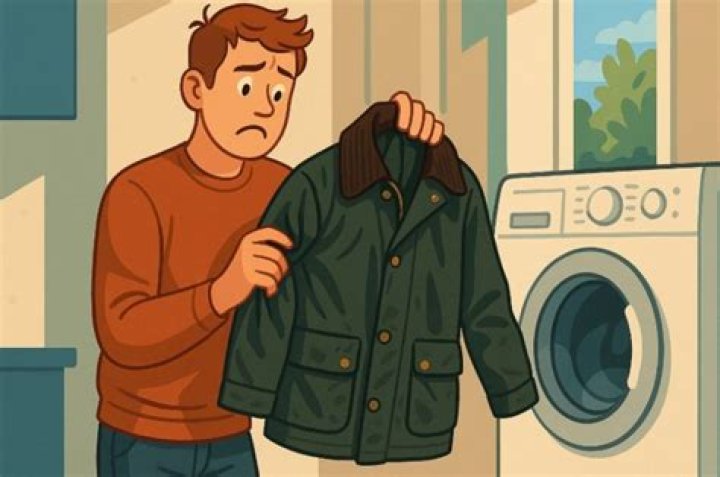 Can you machine wash a Barbour jacket?