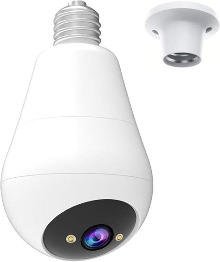 Can you put a camera in a light bulb?