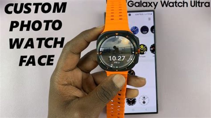 Can you put a picture on your Galaxy watch?