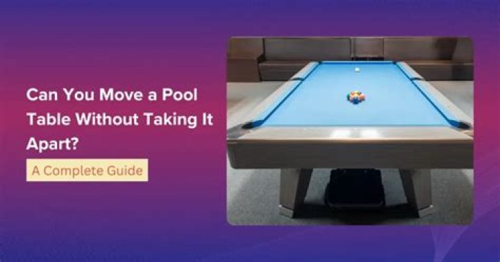 Can you put a pool table on a floating floor?