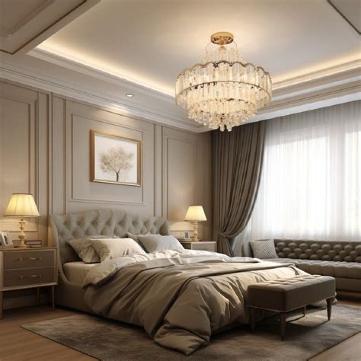 Can you put chandelier in bedroom?