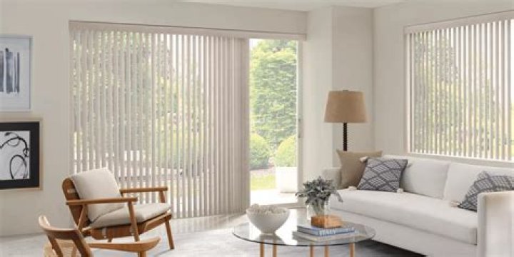 Can you put vertical blinds in a bay window?