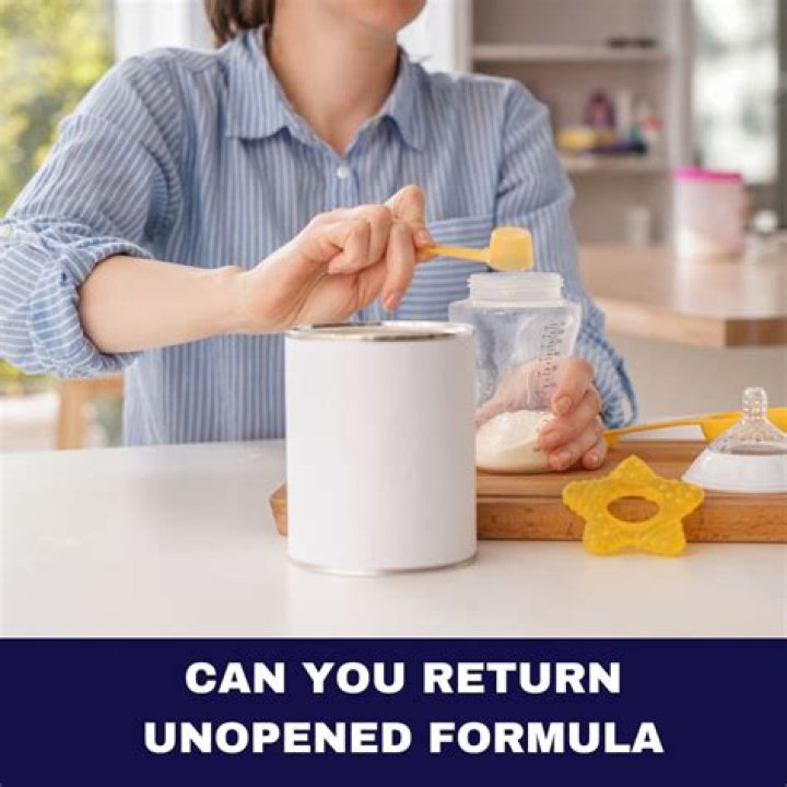 Can you return unopened formula to target?