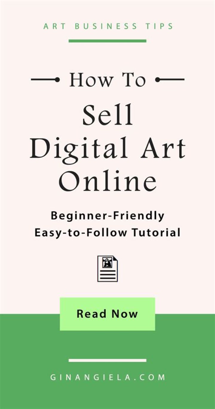 Can you sell art online?