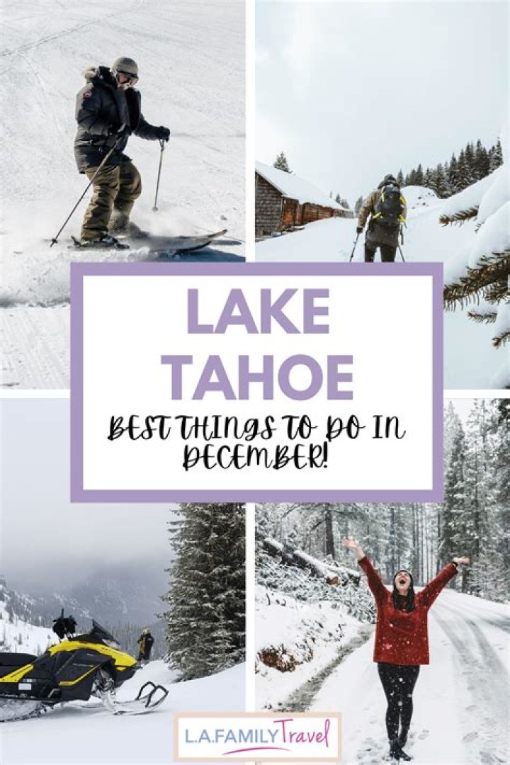 Can you ski in Lake Tahoe in December?