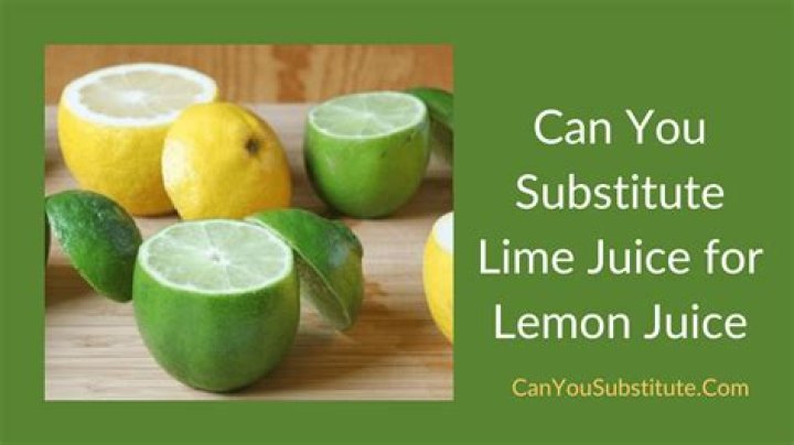 Can you substitute lime for key lime?