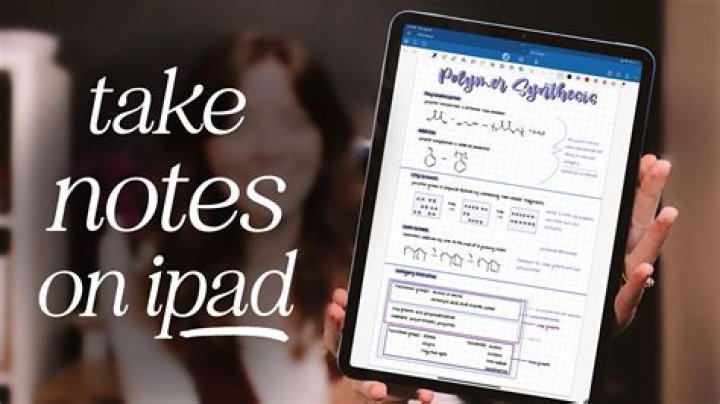 Can you take notes on iPad MINI?