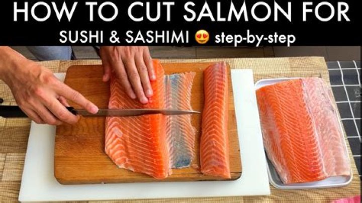 Can you use salmon fillet for sushi?