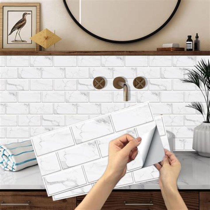 Can you use tile stickers on fireplace?