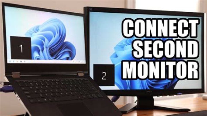 Can you use USB to connect laptop to monitor?