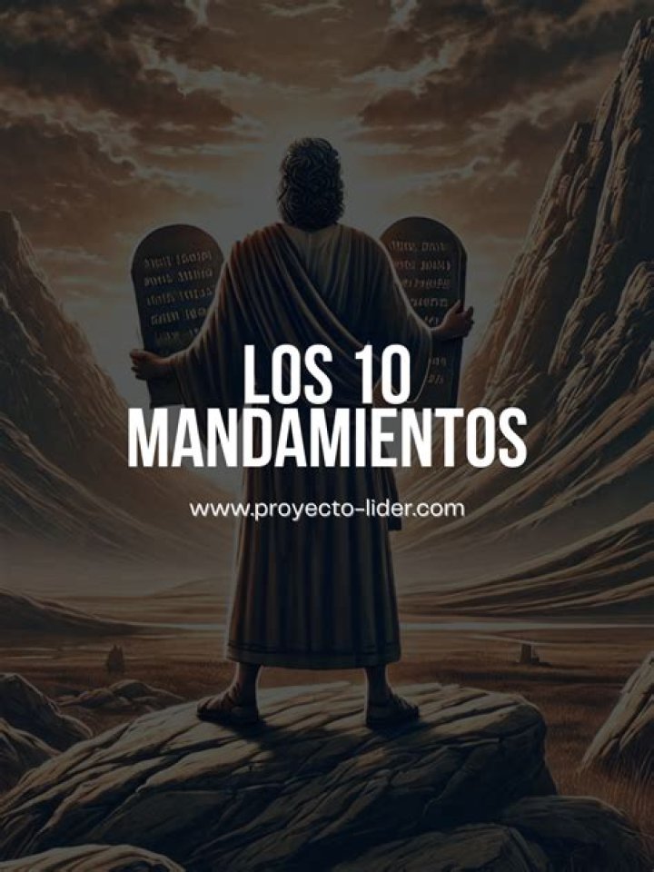 ¿Cuáles son 10 Mandamientos de la Biblia?