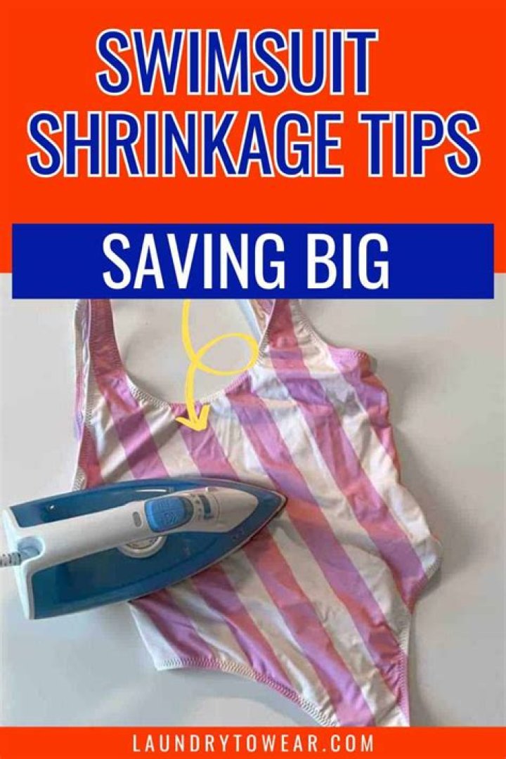 Do bathing suits shrink in the dryer?
