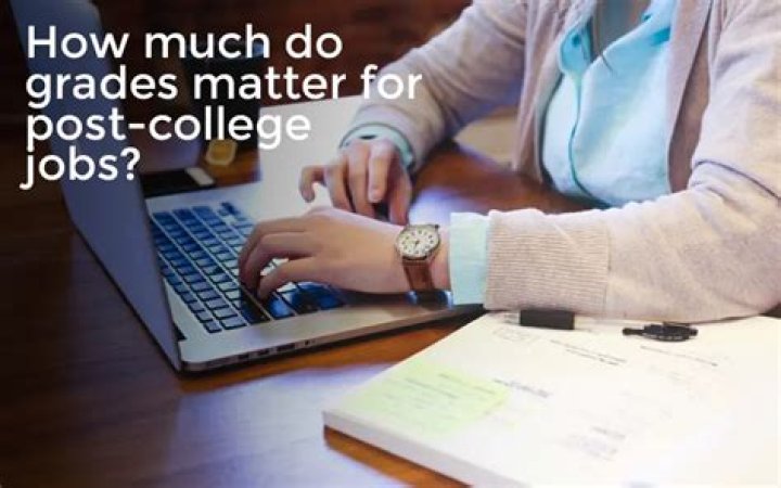 Do grades matter for jobs?