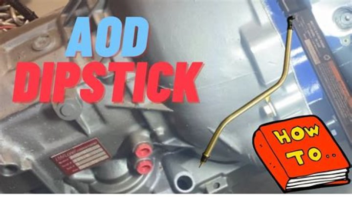 Does a manual transmission have a dipstick?