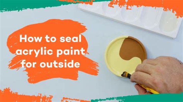Does acrylic paint stay on walls?