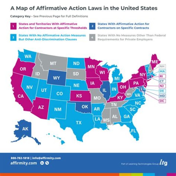 Does CA have affirmative action?