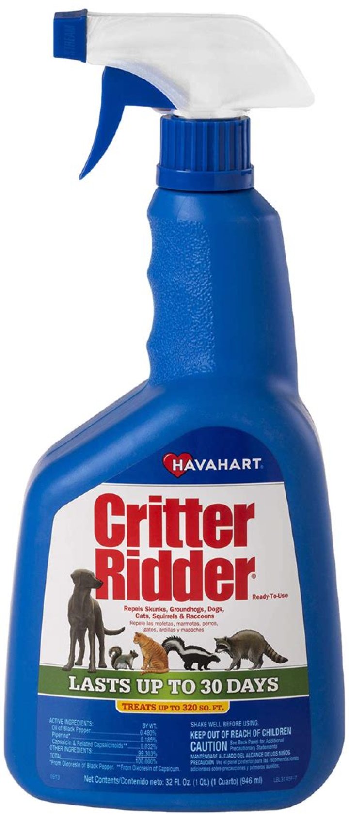 Does Critter Ridder work on dogs?